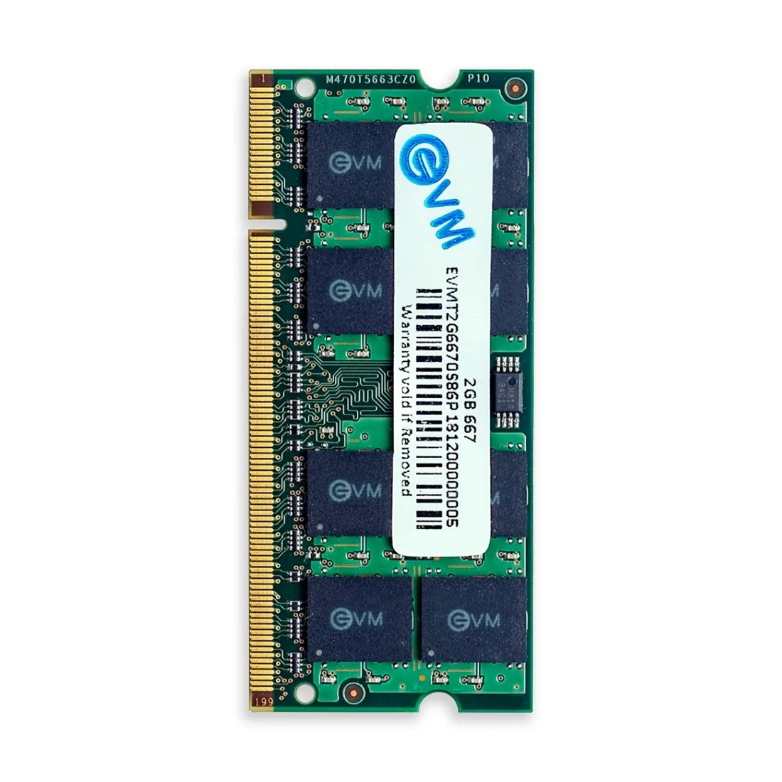 EVM Laptop Ram 2GB DDR2 667Mhz view 2